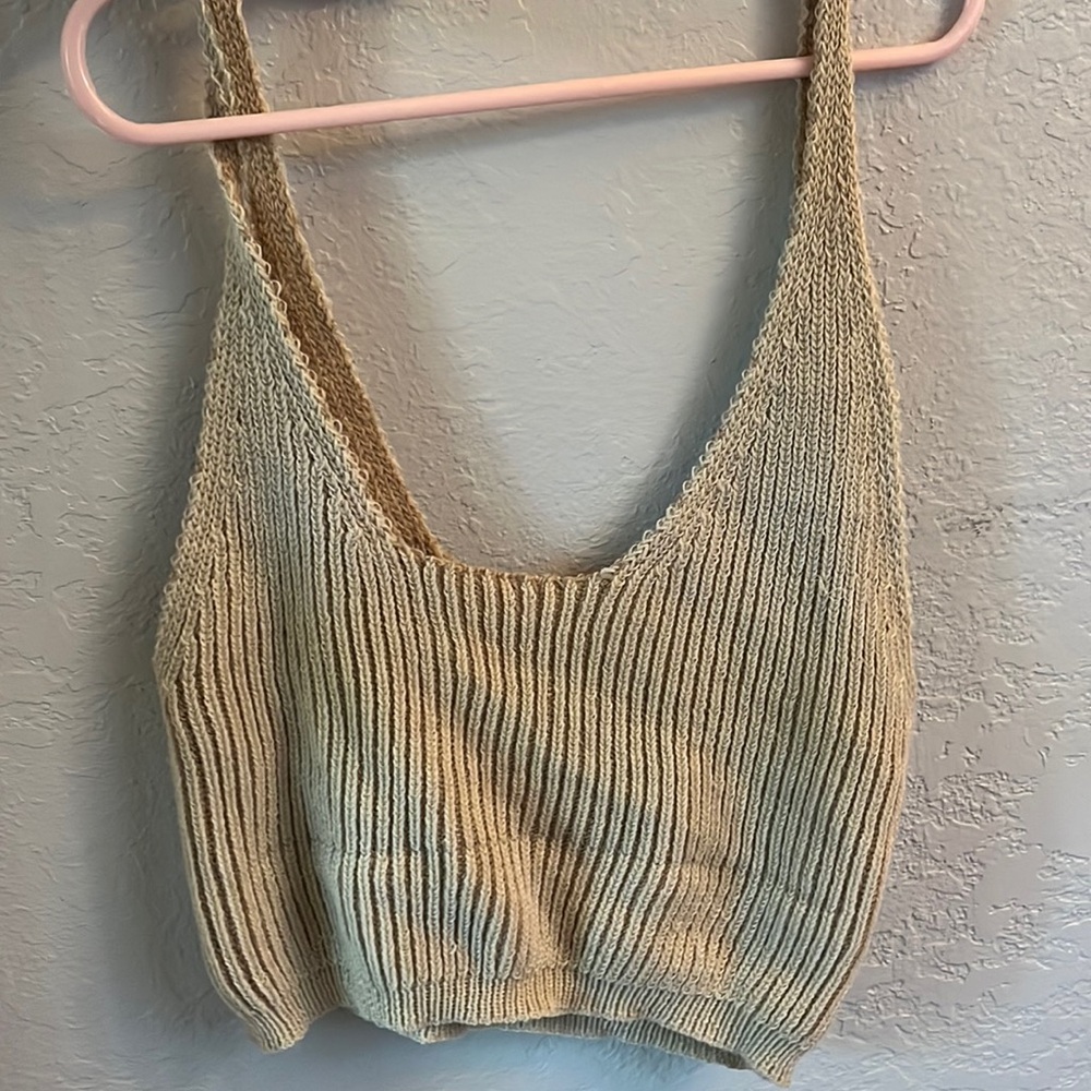 knit tank top